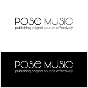 Logo Design by Vlatka for Pose Music | Design: #17014035
