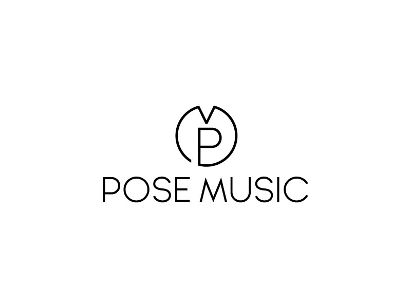 Diseño de Logo por dfuturedown1 para Pose Music | Diseño: #17630723