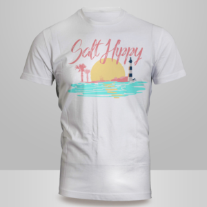 Salt Hippy Beach T Shirt Design  | T-Shirt-Design von Kero