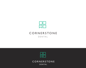 Cornerstone Dental | Logo Design by Hiccups Design