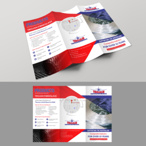 Brochure Design by creative.bugs for Trojan Fibreglass Pty Ltd | Design: #17045009