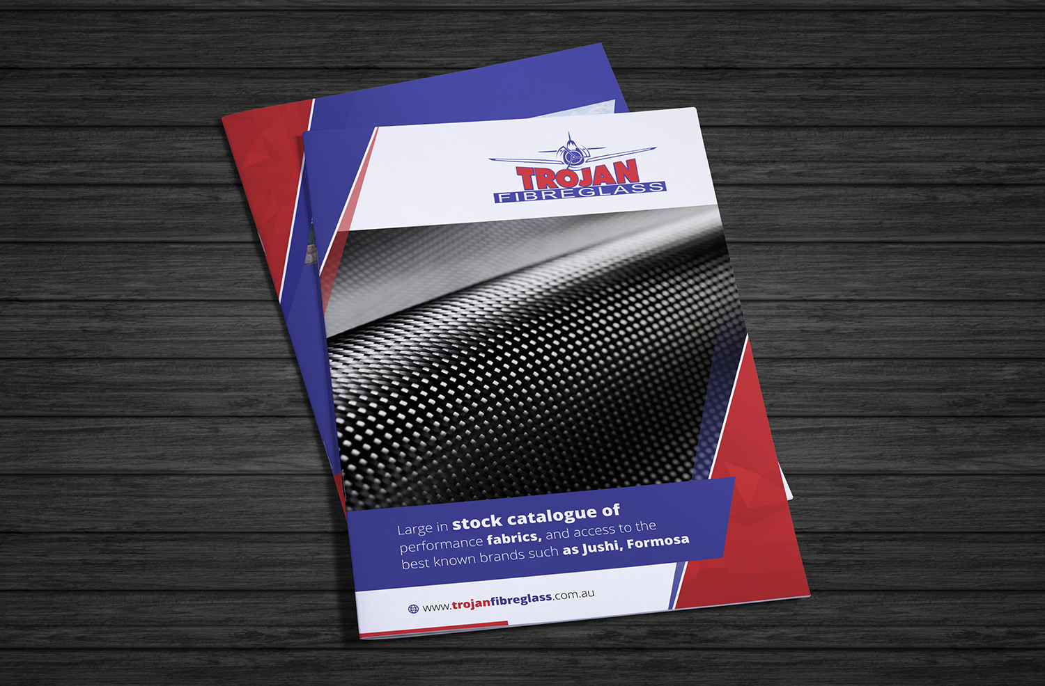 Brochure Design by ecorokerz for Trojan Fibreglass Pty Ltd | Design #17010586