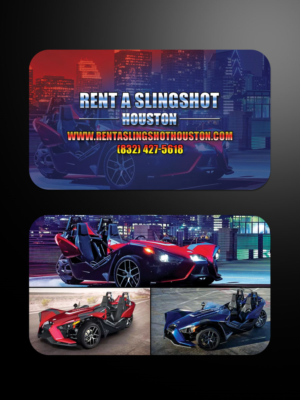 Business Card Design by Sandaruwan for Houston Slingshot Rental | Design #17003645