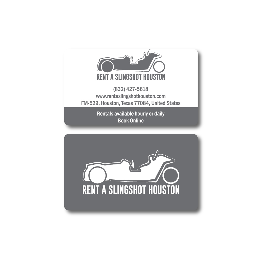 Business Card Design by dreamlogo for Houston Slingshot Rental | Design #17002099