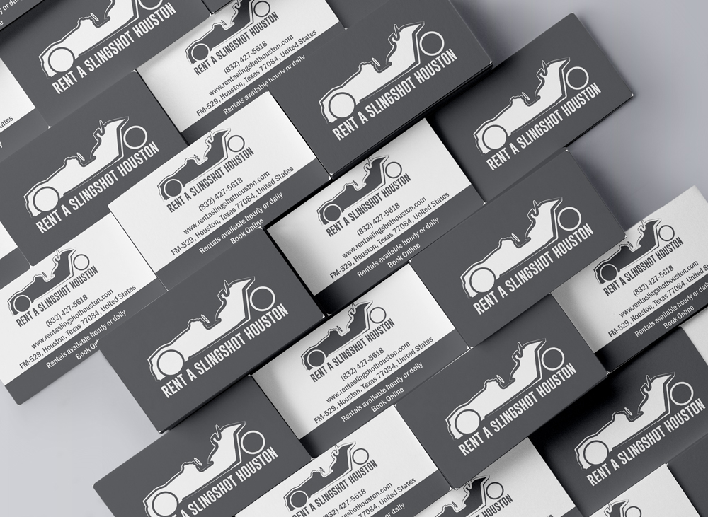 Visitenkarten-Design von dreamlogo für Houston Slingshot Rental | Design #17002101