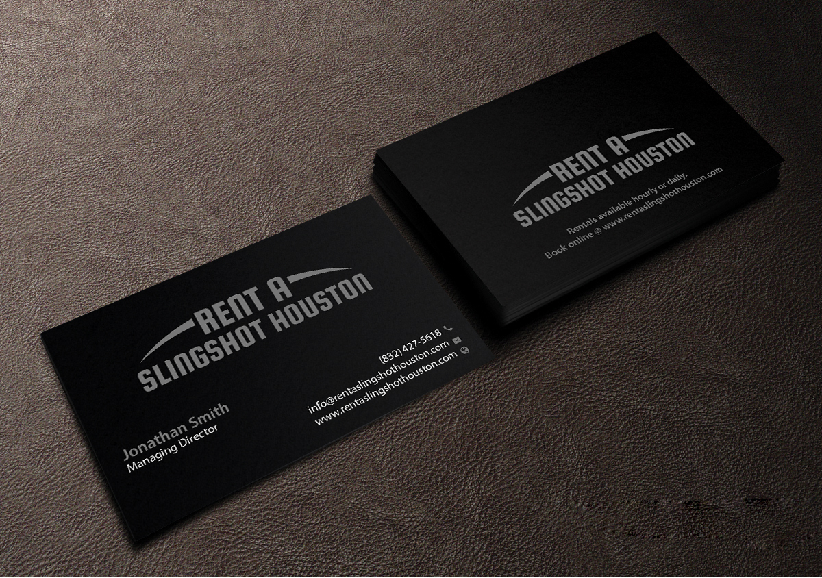 Design de Carte de Visite par Creations Box 2015 pour Houston Slingshot Rental | Design #17014140