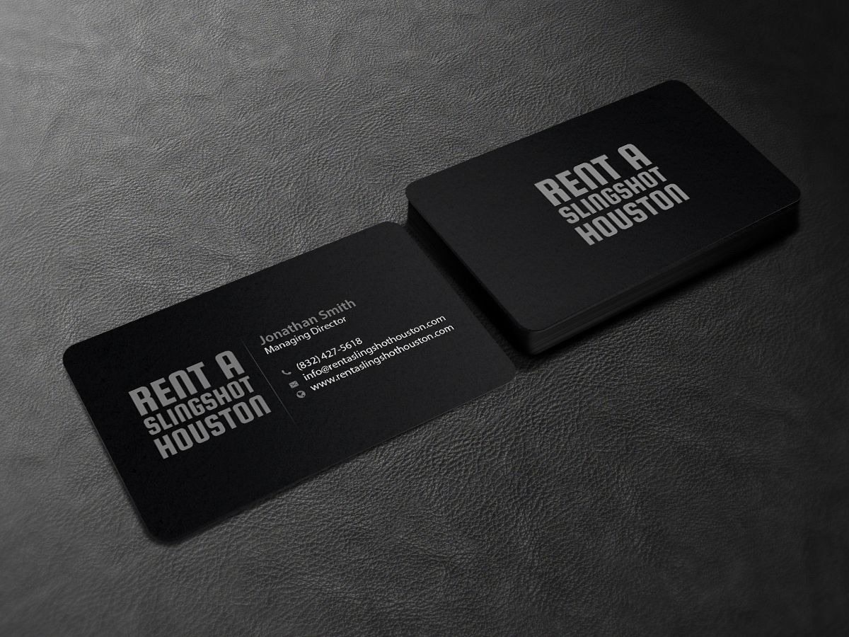 Design de Carte de Visite par Creations Box 2015 pour Houston Slingshot Rental | Design #17014142