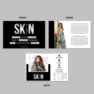 Brochure Design by creative.bugs for skin by leah | Design: #17011448