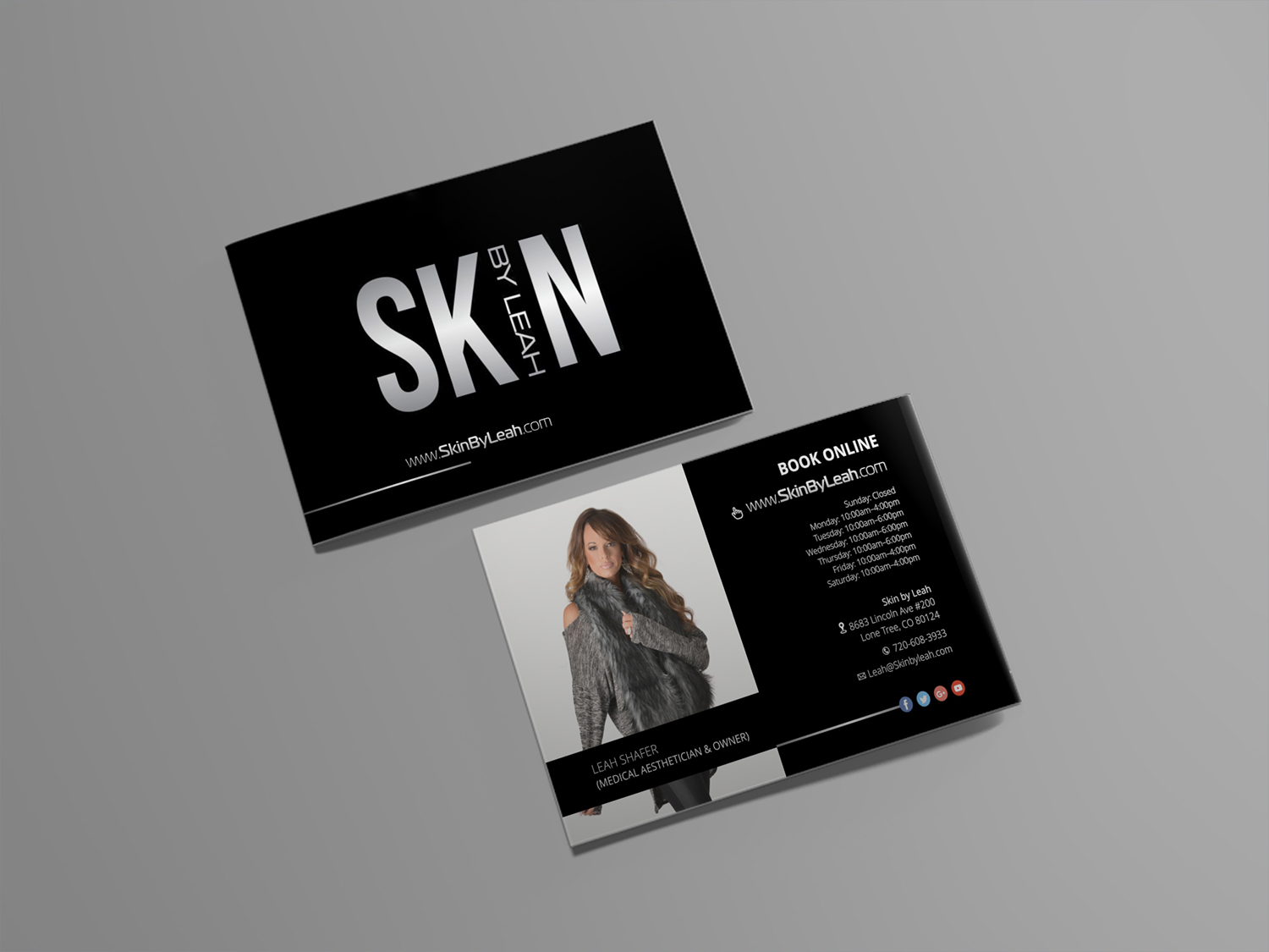 Brochure Design by ecorokerz for skin by leah | Design #17008824