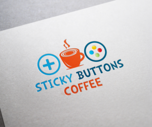 Logo Design by Maher Sh for Sticky Buttons Coffee | Design: #17021589
