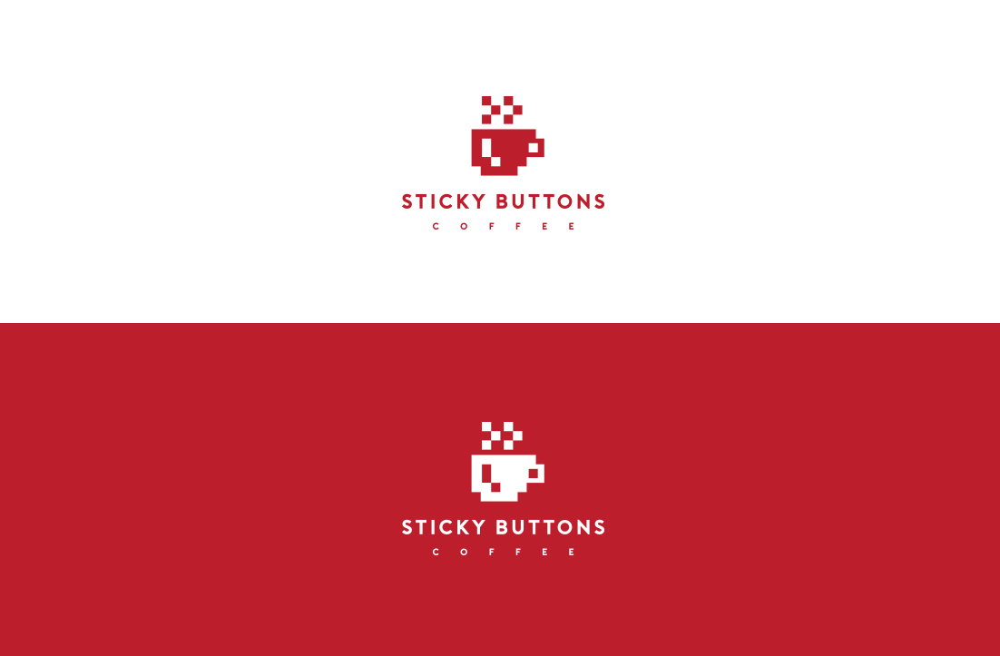 Logo Design by GLDesigns for Sticky Buttons Coffee | Design #17004195
