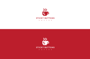 Logo Design by GLDesigns for Sticky Buttons Coffee | Design #17004195