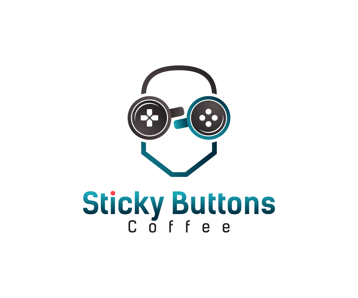 Logo-Design von NineOwl für Sticky Buttons Coffee | Design #17011848