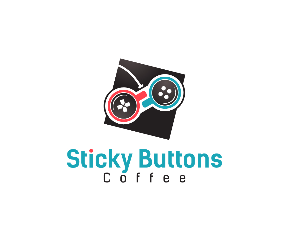 Logo Design by NineOwl for Sticky Buttons Coffee | Design #17018636