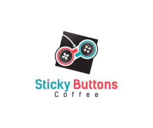Sticky Buttons Coffee | Diseño de Logo por NineOwl