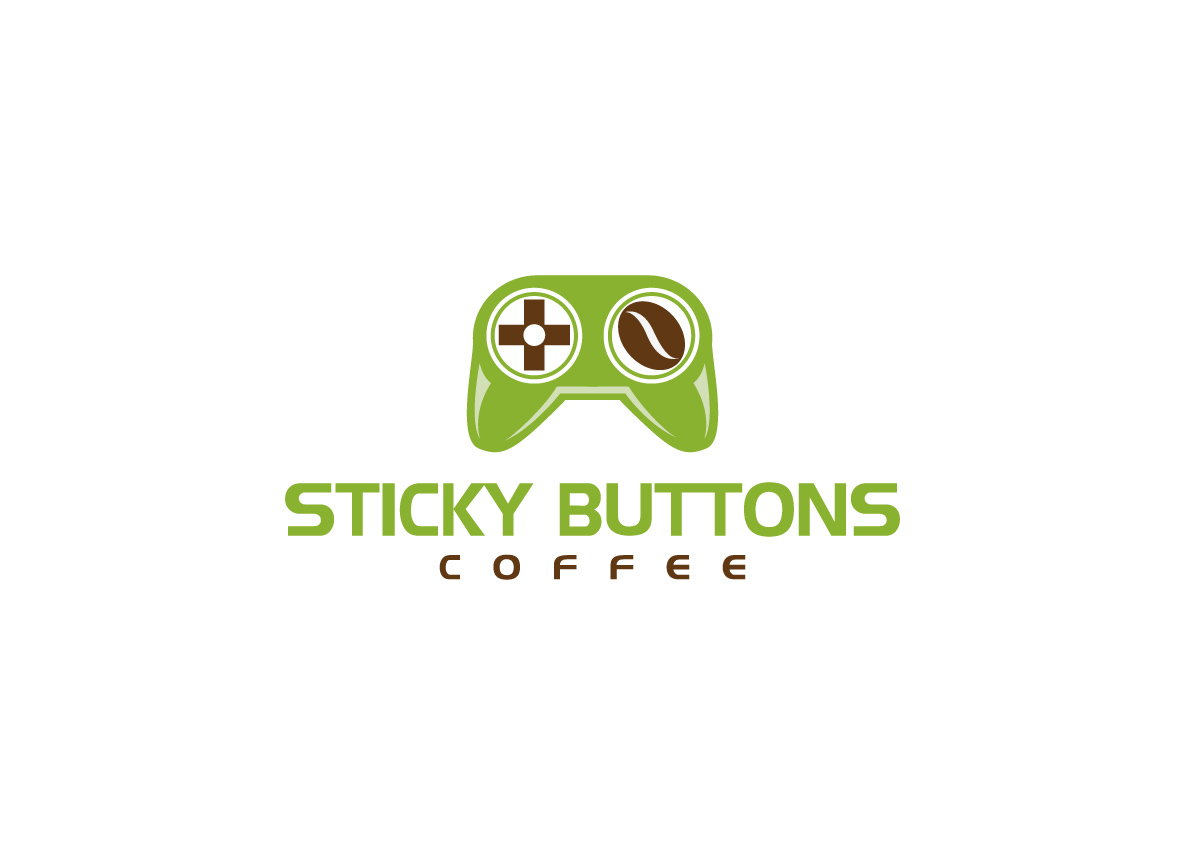 Logo Design by creative.bugs for Sticky Buttons Coffee | Design #17021531