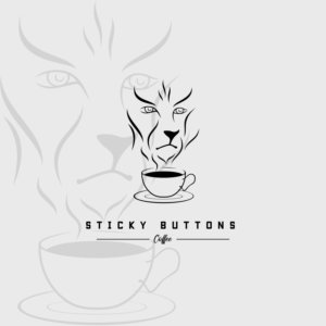 Logo Design by Shaltype for Sticky Buttons Coffee | Design #17106378