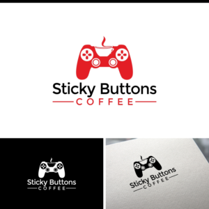 Logo Design by e-graphics for Sticky Buttons Coffee | Design: #17011021