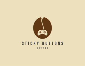 Logo Design by Psych artist for Sticky Buttons Coffee | Design: #17006608