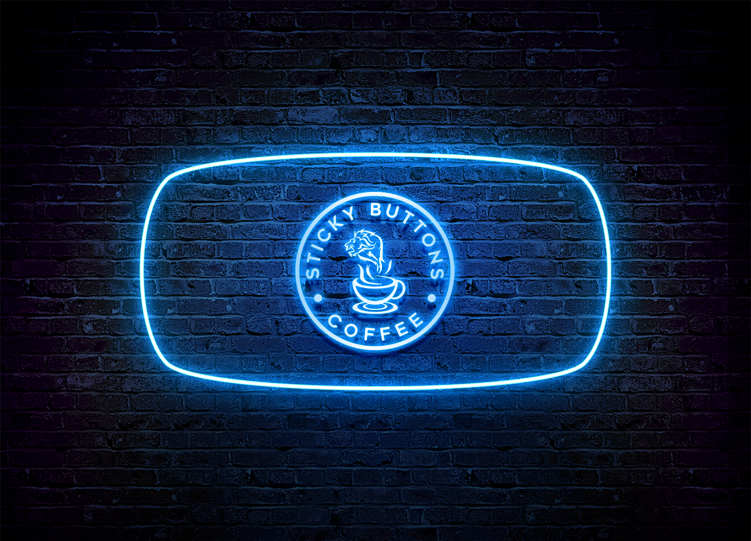 Logo Design by AbdullahDesigns™ for Sticky Buttons Coffee | Design #17062271
