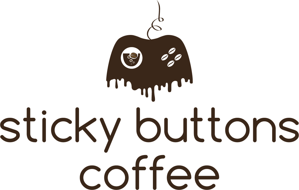 Logo-Design von mosarjob für Sticky Buttons Coffee | Design #17019425