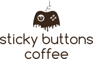 Logo-Design von mosarjob für Sticky Buttons Coffee | Design: #17019425