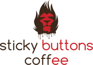 Logo Design by mosarjob for Sticky Buttons Coffee | Design #17089461