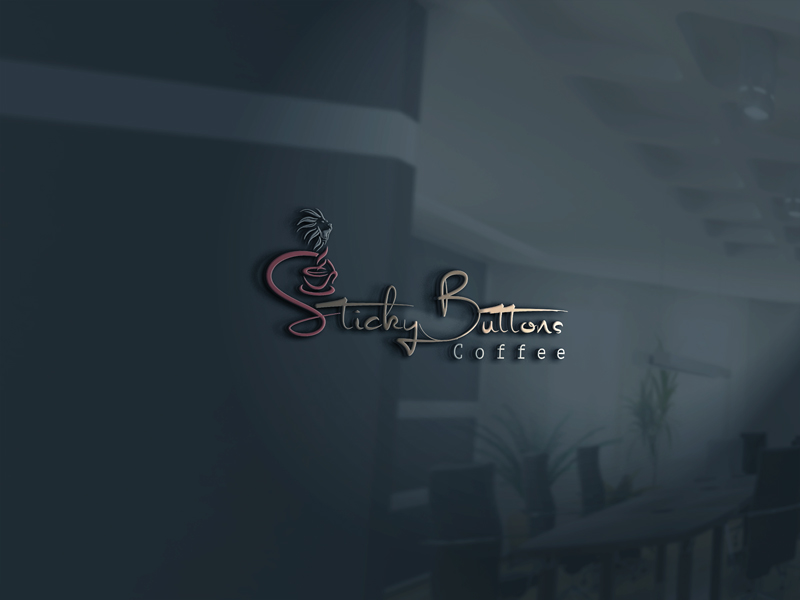 Design de Logo par RANARANA pour Sticky Buttons Coffee | Design #17081300