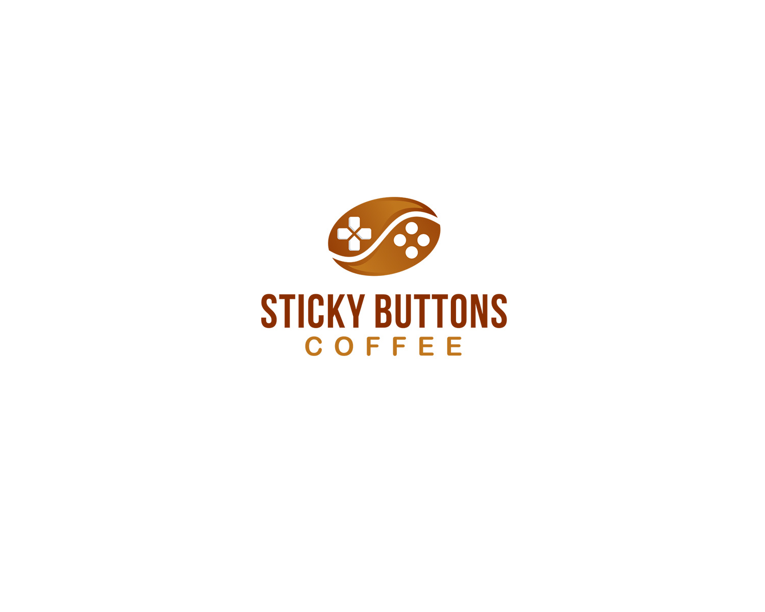 Logo Design by Djamdesign for Sticky Buttons Coffee | Design #17025708