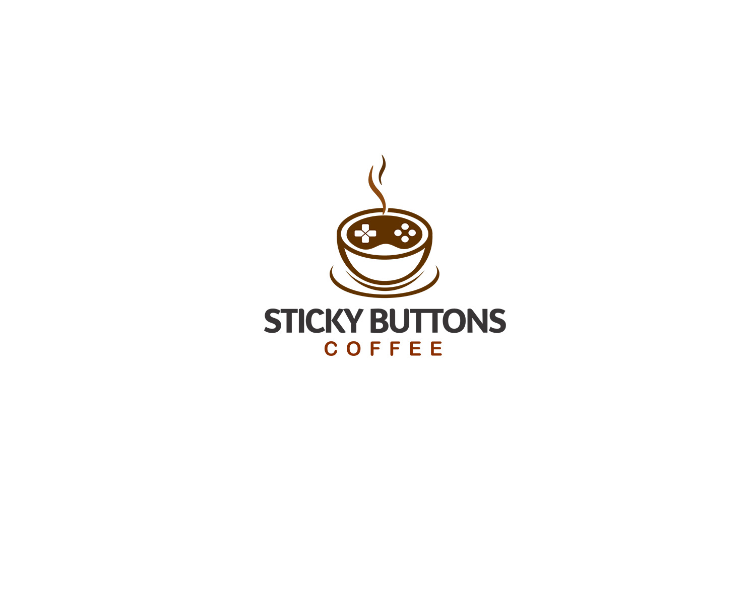 Logo-Design von Djamdesign für Sticky Buttons Coffee | Design #17025709
