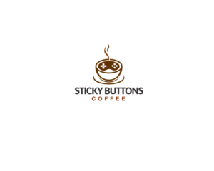 Diseño de Logo por Djamdesign para Sticky Buttons Coffee | Diseño: #17025709
