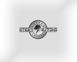 Logo Design by Djamdesign for Sticky Buttons Coffee | Design: #17090390