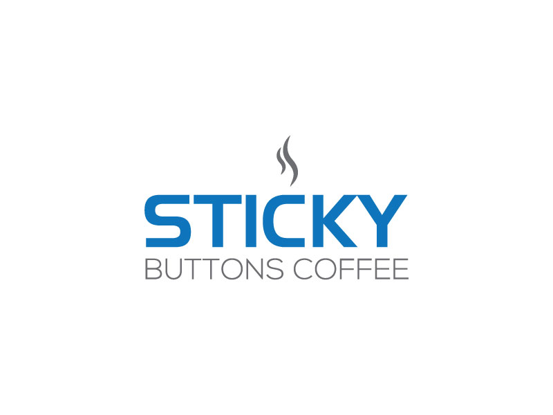 Design de Logo par Gross pour Sticky Buttons Coffee | Design #17017986