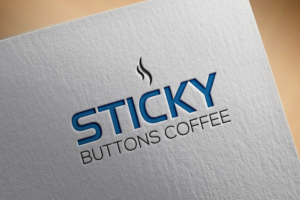 Diseño de Logo por Gross para Sticky Buttons Coffee | Diseño: #17017989