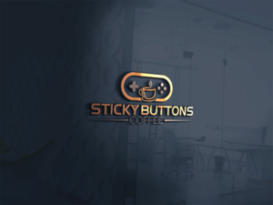 Diseño de Logo por Gross para Sticky Buttons Coffee | Diseño: #17058316