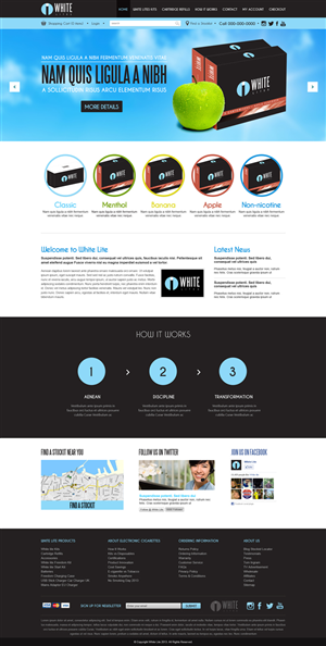 Web Design by Latest Design Ideas for Overbrands | Design: #2714108