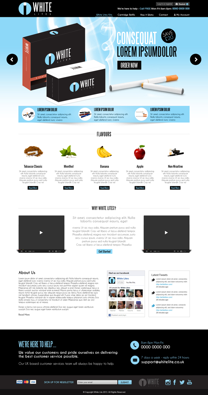 Web Design by Latest Design Ideas for Overbrands | Design #2724675