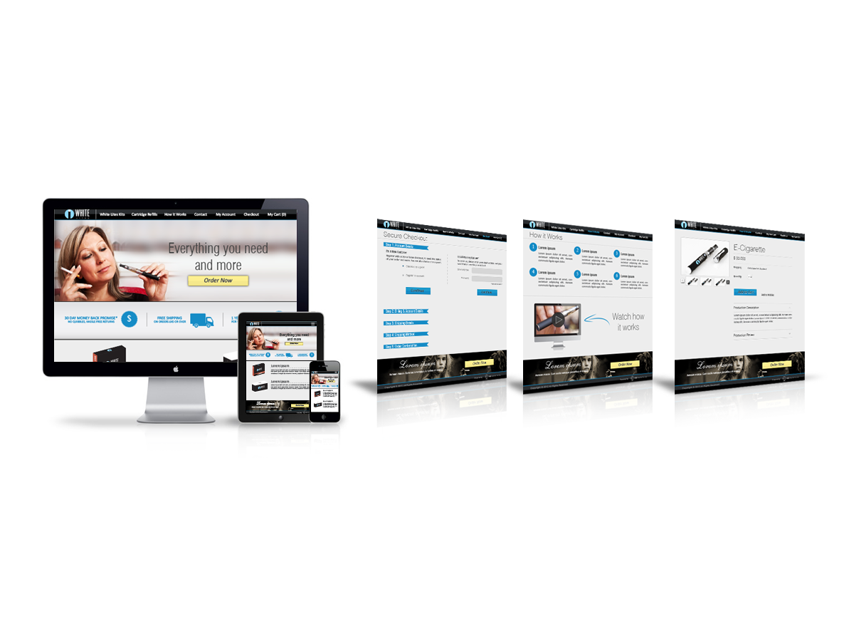Web Design by RB WebTel for Overbrands | Design #2702987