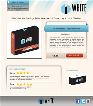 Web Design by Bullfeathers for Overbrands | Design: #2701949
