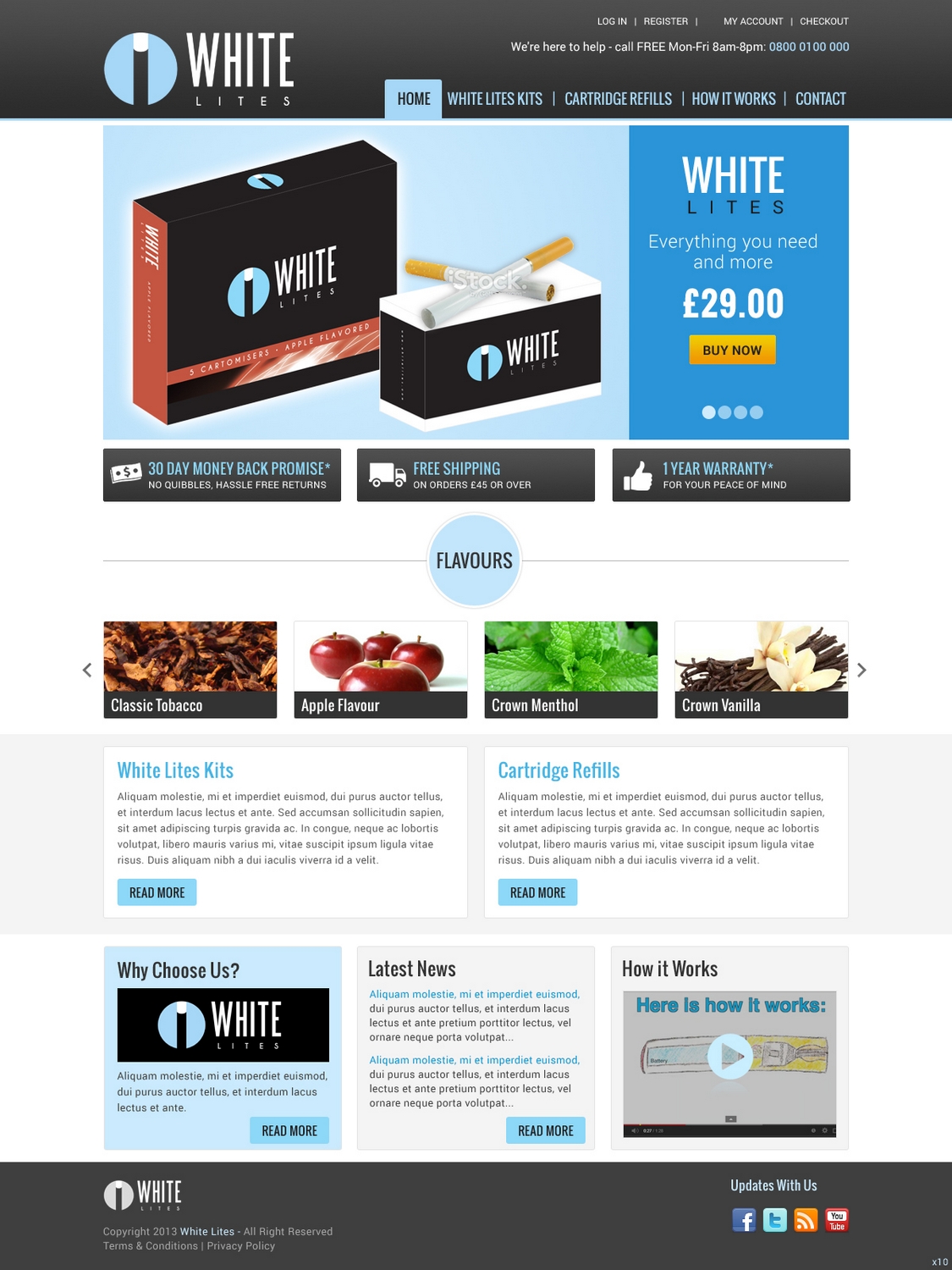 Web Design by pb for Overbrands | Design #2706714
