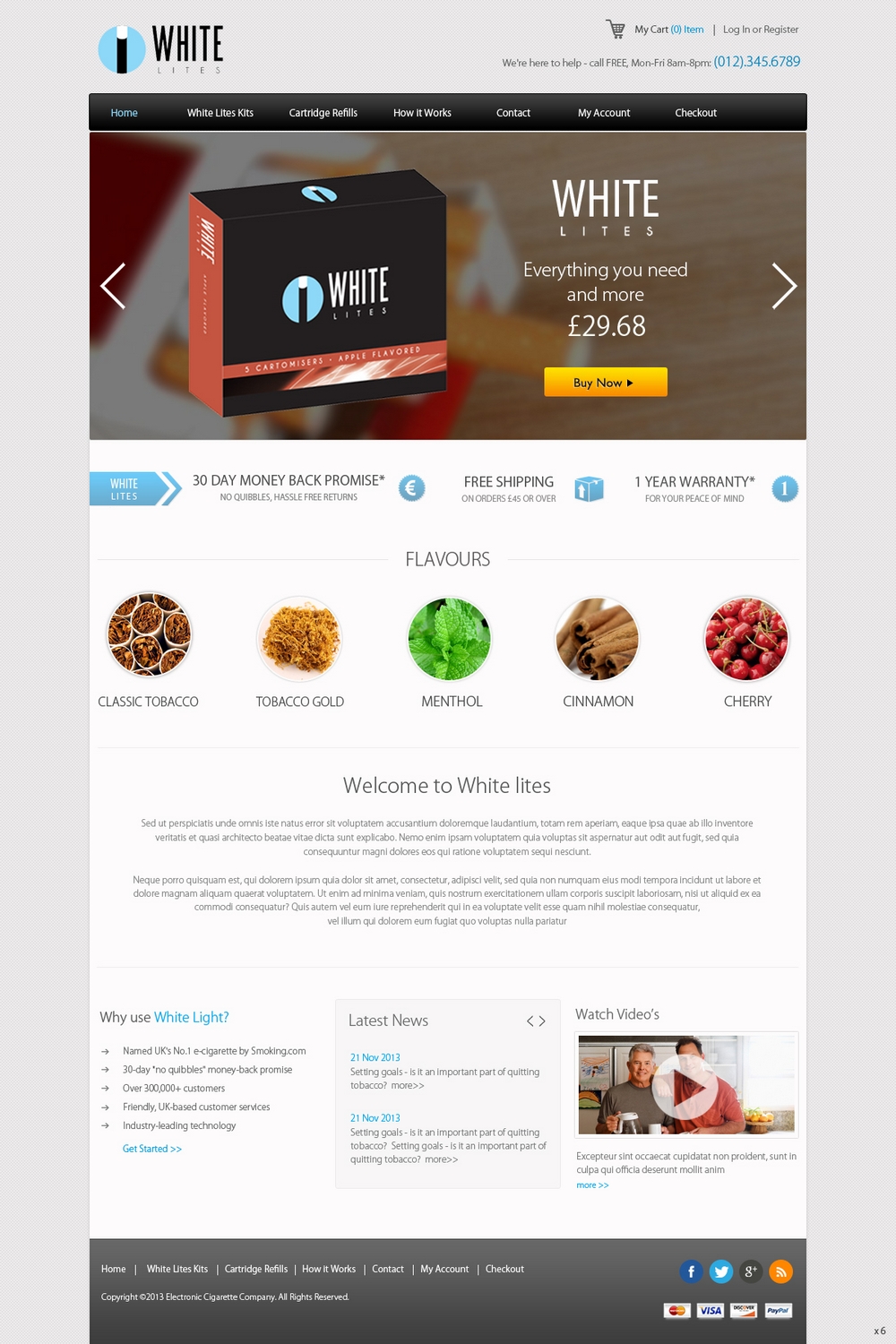 Web Design by pb for Overbrands | Design #2706721