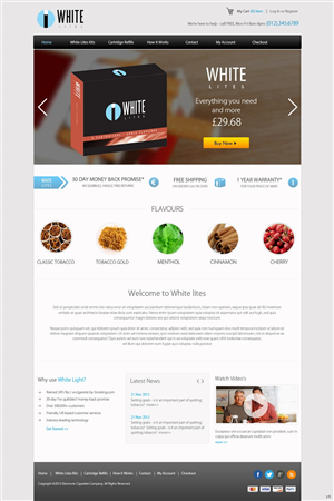 Web Design by pb for Overbrands | Design: #2706721