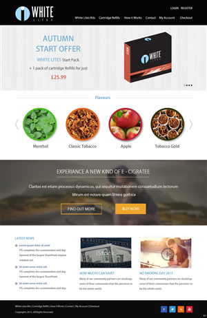 Web Design by pb for Overbrands | Design: #2711185