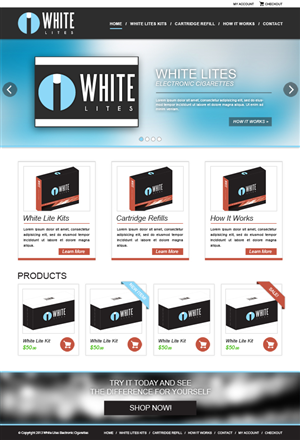 Web Design by Scott O'Toole for Overbrands | Design #2701566