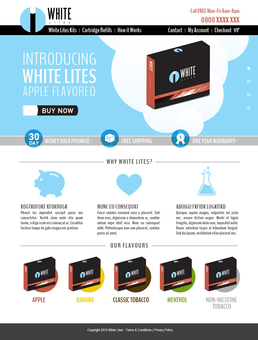 Web Design by CanonShooter for Overbrands | Design #2702745