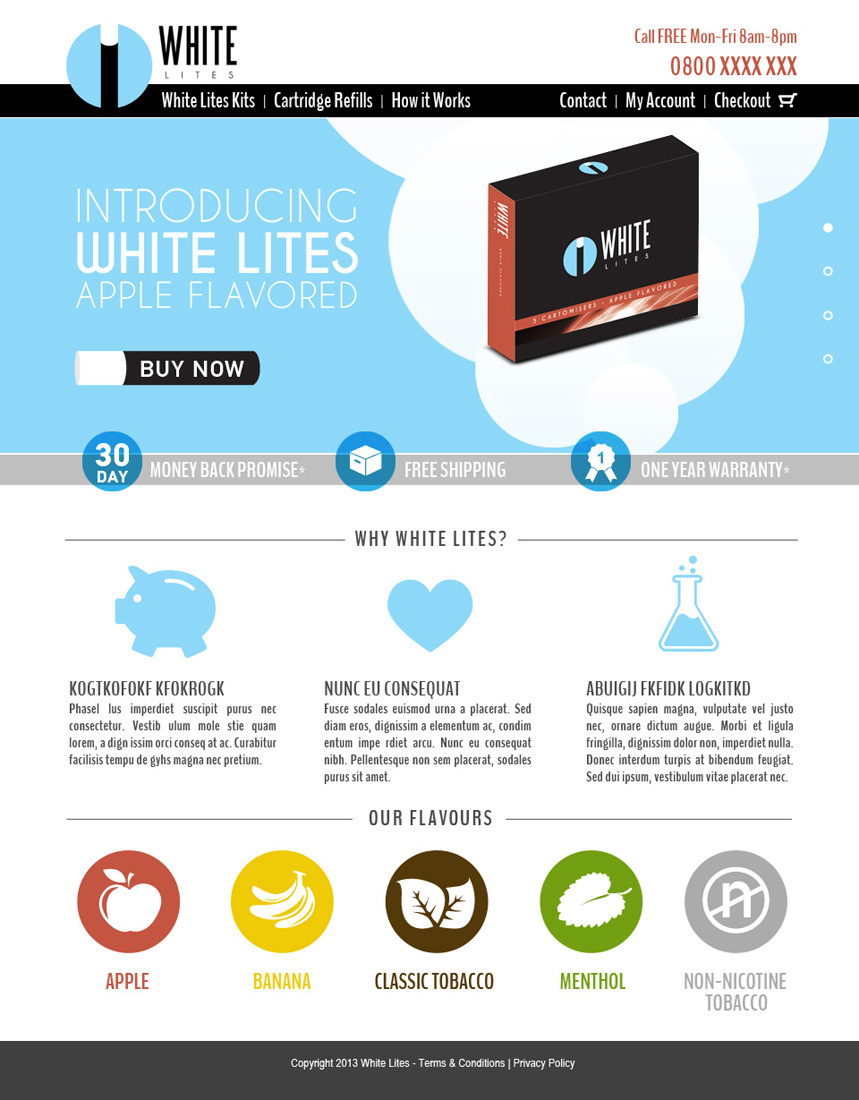 Web Design by CanonShooter for Overbrands | Design: #2715016