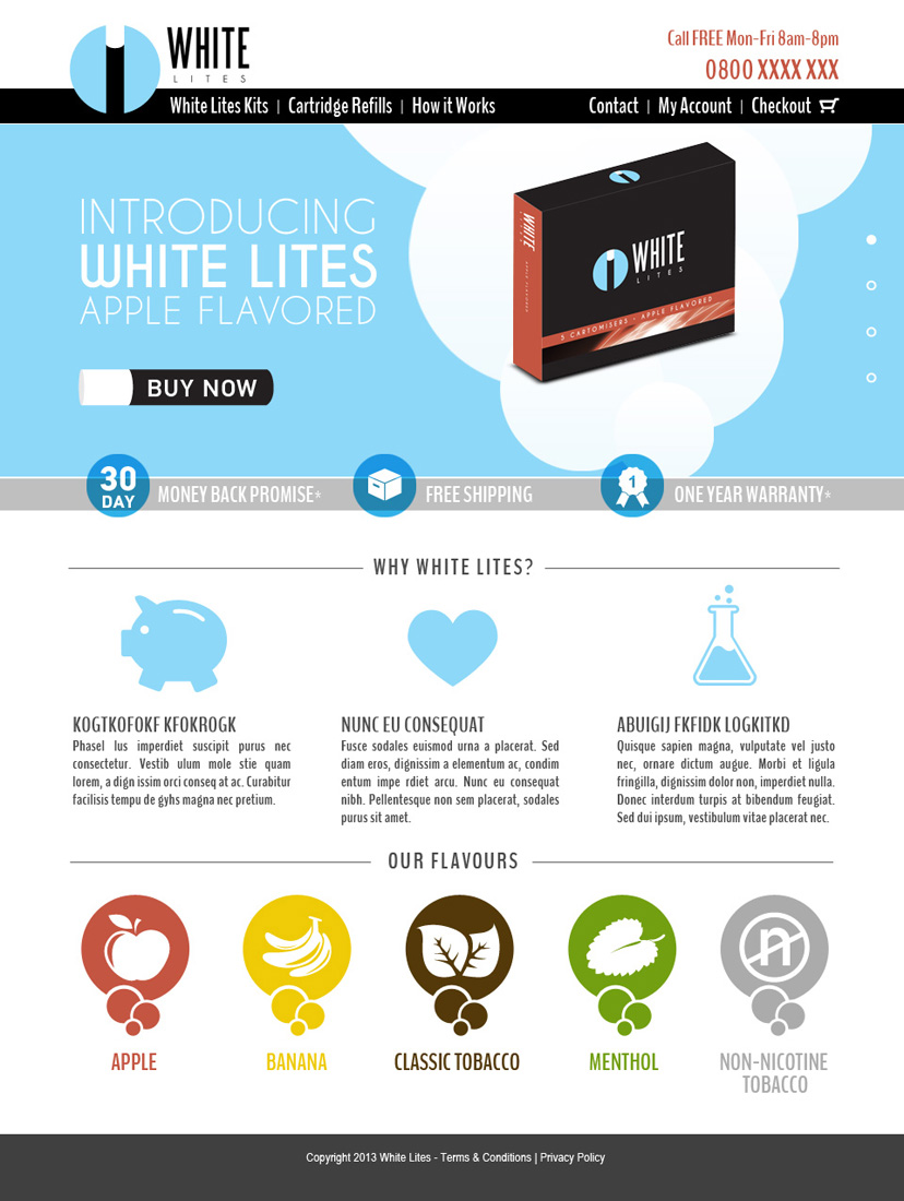 Web Design by CanonShooter for Overbrands | Design #2715017