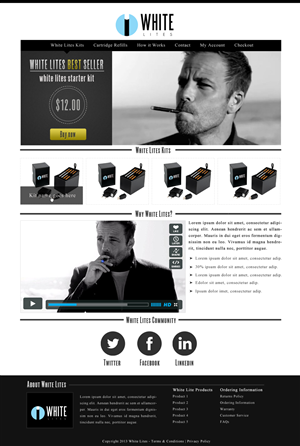 Web Design by JM for Overbrands | Design: #2701587
