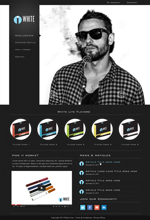 Web Design by JM for Overbrands | Design: #2702011