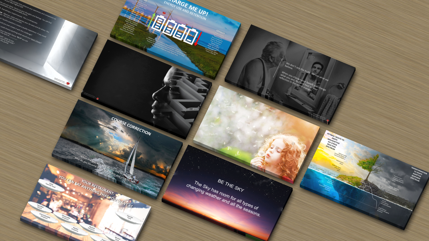 PowerPoint Design by Adrienne J for Heart & Science of Living | Design #17016237